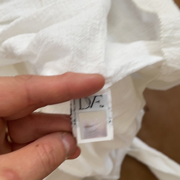 DVF white dress - Picture 4 of 4